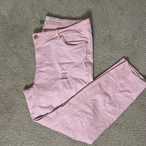 Refuge + pink skinny jeans